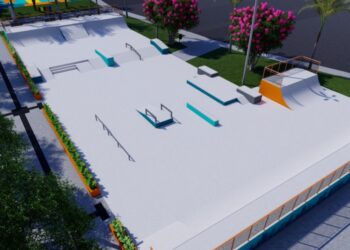 Segunda etapa de obras do Parque Arena terá moderna pista de skate em Jaraguá