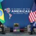 Presidentes Bolsonaro e Biden fazem reunião bilateral nos EUA