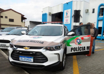 Polícia Militar recebe nova viatura em Guaramirim