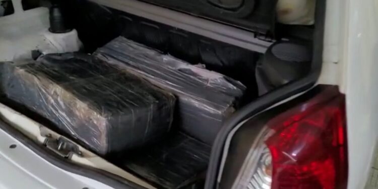 Policiais apreendem 94 kg de maconha na BR-101, em Barra Velha