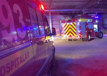 Madeireira pega fogo em Massaranduba