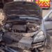 Motorista sofre mal súbito e colide contra muro de residência, em Schroeder