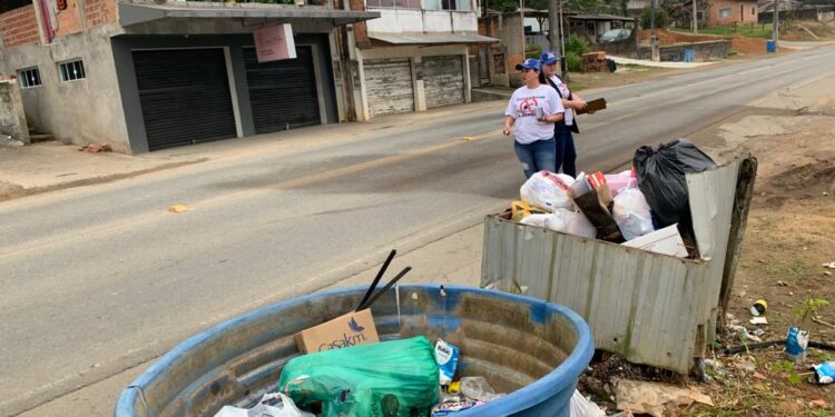 Mutirão contra dengue visitou 437 casas neste sábado em Guaramirim