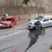 [Fotos] Grave acidente envolvendo dois carros é registrado em Jaraguá do Sul