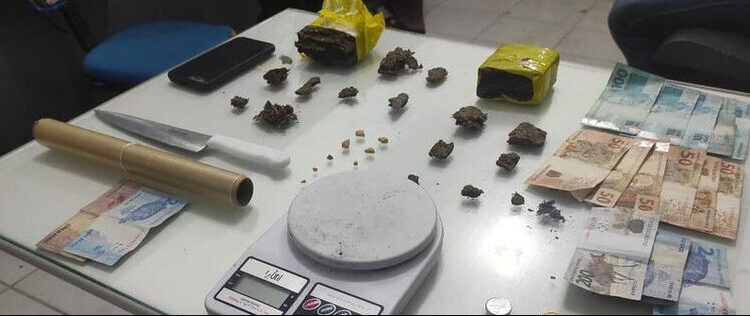 Dois traficantes são presos após abordagem em Jaraguá do Sul