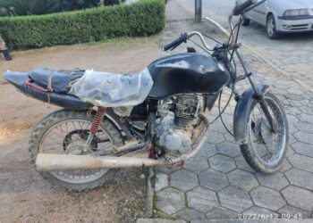 Homem é preso com moto furtada em Corupá