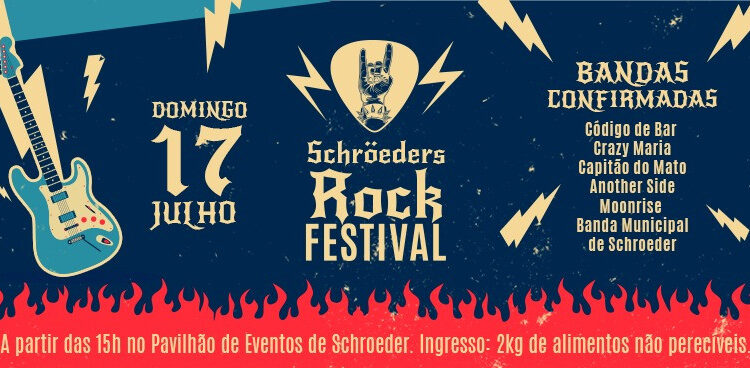 Schröeders Rock Festival reunirá seis bandas