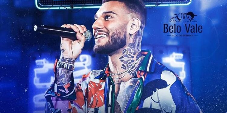 Liberado o segundo lote para o show com Lucas Lucco em Jaraguá do Sul