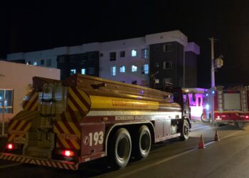 Incêndio atinge apartamento em Jaraguá do Sul