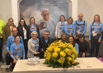 Grupo de peregrinos da região vai caminhar até Nova Trento