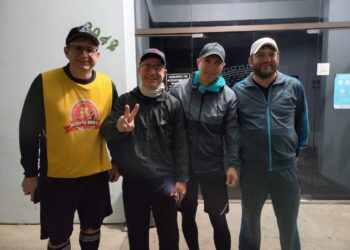 Prefeito de Guaramirim faz caminhada de 55 km para pagar promessa feita em ação social