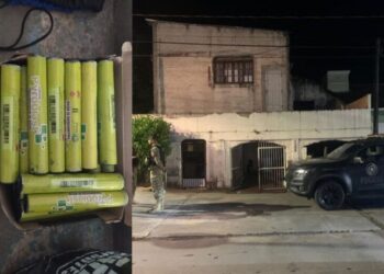 Casal é preso com explosivos em Joinville