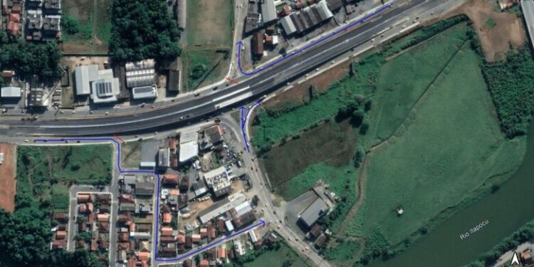 Obra na rede de água vai alterar trânsito em Guaramirim nesta quarta-feira (20)