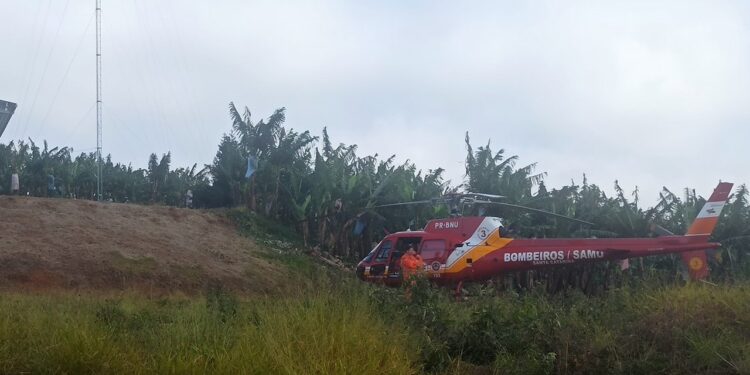 Idosa morre após cair e romper varize em São João do Itaperiú