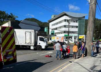 Homem fica gravemente ferido após acidente em Jaraguá do Sul