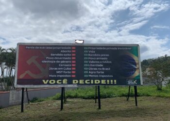 Justiça Eleitoral determina retirada de placas em Jaraguá do Sul