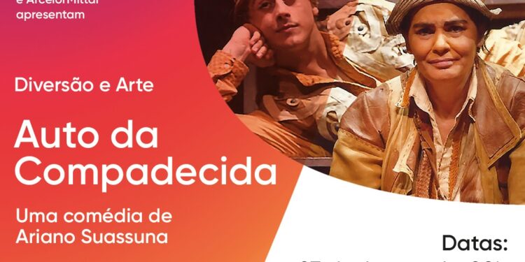 Montagem nacional de “Auto da Compadecida” comemora dez anos em cartaz e terá apresentações em Jaraguá do Sul