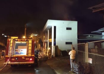 Empresa de borracha é atingida por incêndio em Jaraguá do Sul