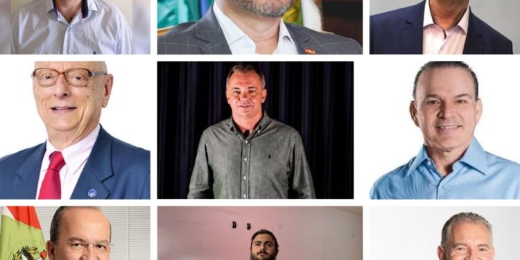 Nove pré-candidatos a governador de SC são homologados