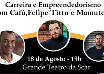 Bate-papo com Cafu, Felipe Tito e Mamute 99 acontece nesta quinta-feira (18) na SCAR