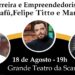 Bate-papo com Cafu, Felipe Tito e Mamute 99 acontece nesta quinta-feira (18) na SCAR
