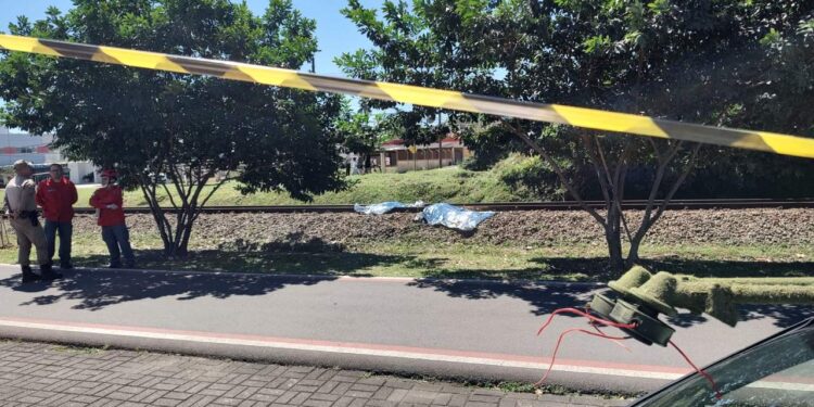 [URGENTE] Homem morre atropelado por trem em Jaraguá do Sul