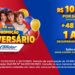 Aniversário Condor tem R$ 100 mil por semana e 48 prêmios de 1 ano de supermercado grátis