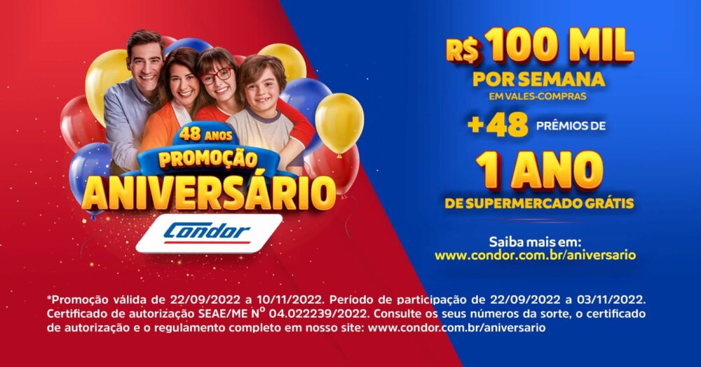 HiperMarket Supermercados - Quer ganhar R$100 em vale compras do