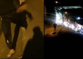 Após relatos de agressão, motoboys protestam em frente da casa de homem em Jaraguá