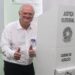 Vicente Caropreso vota no Colégio Bom Jesus, em Jaraguá
