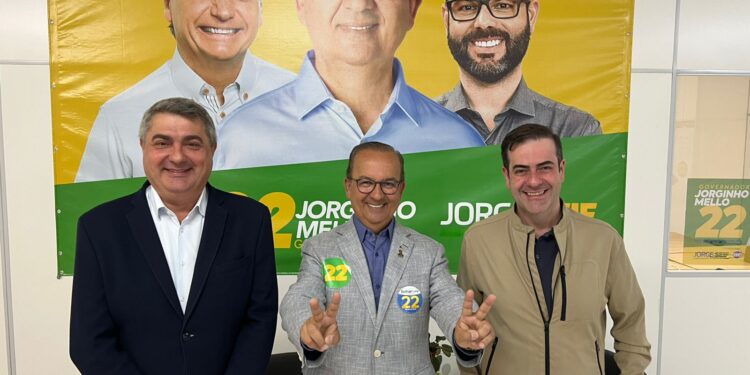 Lunelli e Chiodini oficializam apoio a Jorginho Mello
