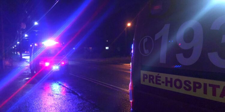 Motociclista cai e é atingido por carro em Schroeder