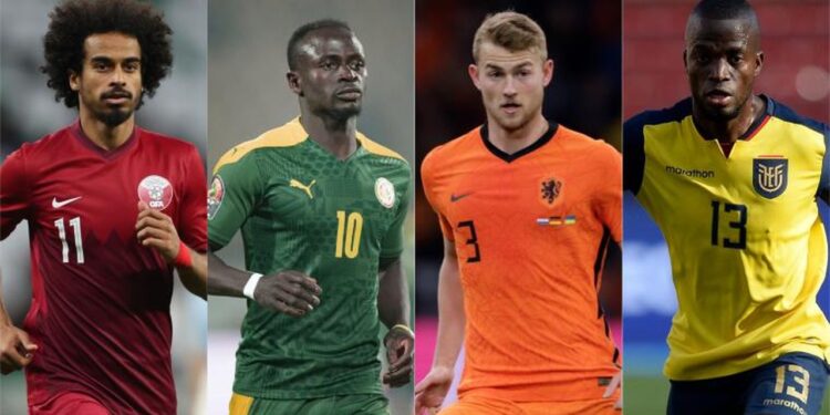 Veja o Grupo A da Copa do Mundo de 2022