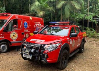 Encontrado corpo de mulher que caiu de cachoeira em Corupá 