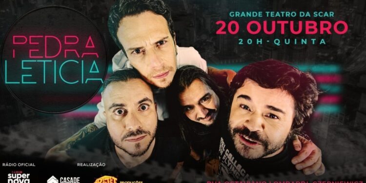 Pedra Letícia faz show em Jaraguá nesta quinta-feira (20)