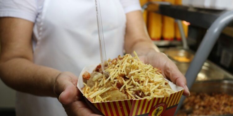 Comida típica garantida na Schützenfest