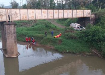 Corpo é encontrado em rio em Guaramirim
