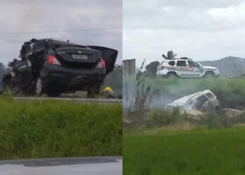 Acidente gravíssimo deixa três mortos na BR-280 em Guaramirim