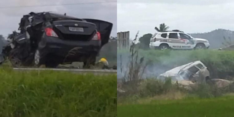 Acidente gravíssimo deixa três mortos na BR-280 em Guaramirim