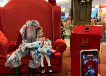 [Fotos] Chegada do Papai Noel abre programação de Natal do Jaraguá do Sul Park Shopping