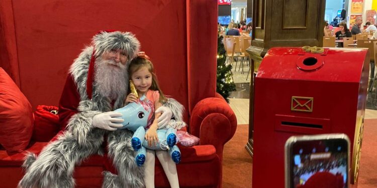 [Fotos] Chegada do Papai Noel abre programação de Natal do Jaraguá do Sul Park Shopping