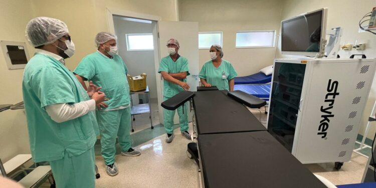 Com a aquisição de novos equipamentos, Guaramirim passa a realizar cirurgias por vídeo
