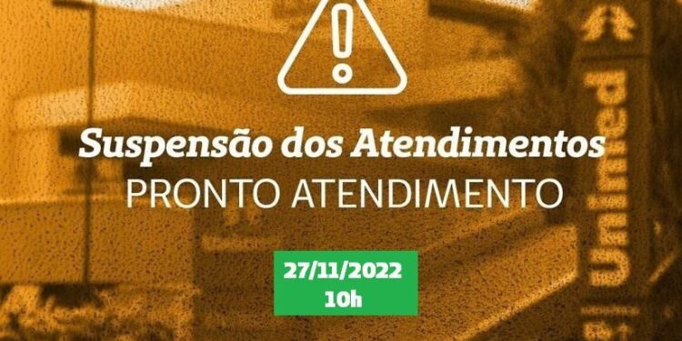 Pronto Atendimento Unimed, em Jaraguá do Sul, suspende atendimentos devido a alagamentos