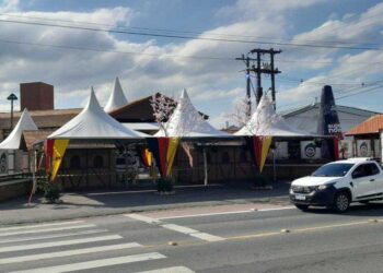 Trânsito na rua Walter Marquardt terá alterações durante a Schützenfest