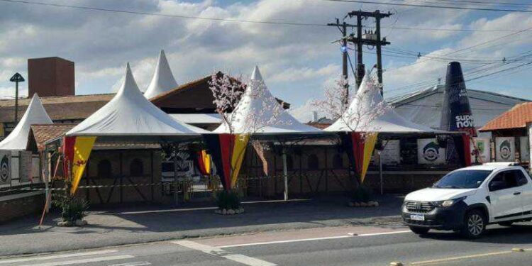 Trânsito na rua Walter Marquardt terá alterações durante a Schützenfest