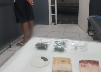 Homem é flagrado e detido por tráfico de drogas em Jaraguá do Sul