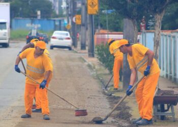 Nova empresa de limpeza urbana inicia os trabalhos em Jaraguá do Sul
