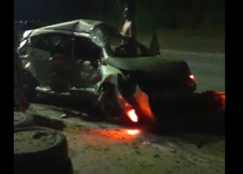 [Vídeo] Acidente grave é registrado na SC-108, em Guaramirim