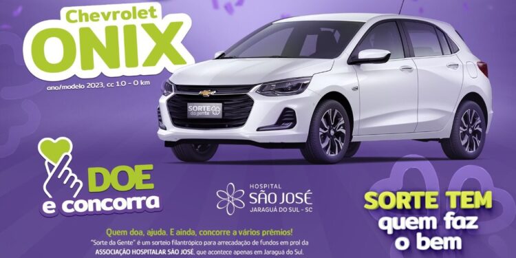 Ação em prol do Hospital São José sorteia carro 0 km