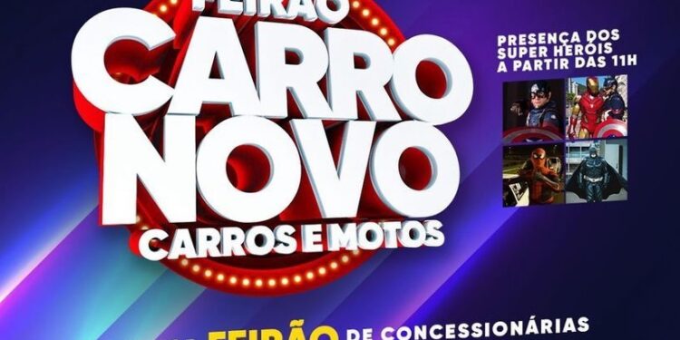 Jaraguá do Sul terá Feirão de Carros e Motos neste fim de semana